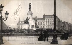CPA Lille Monument of Police Pasteur