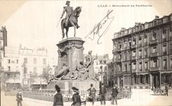 CPA Lille Monument of Faldherbe