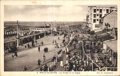 CPA Malo les Bains La Plage et la Digue