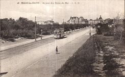 CPA Malo les Bains Avenue des Bains de Mer