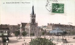 CPA Malo Les Bains Place Turenne
