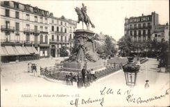 CPA Lille Statue of Faidberbe