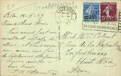 CPA Lille Street Faidherbe Carlton Hotel