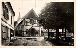 CPA clasifica la iglesia de Oise del castillo y el lugar