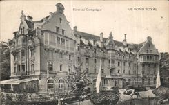 CPA Foret de Compiegne Le Rond Royal