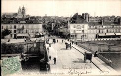 CPA Compiegne Vue prise de l Hotel de Flandre