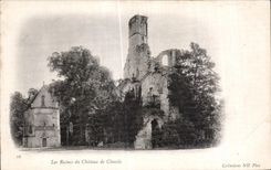 Ruinas de CPA del castillo de Chaalis