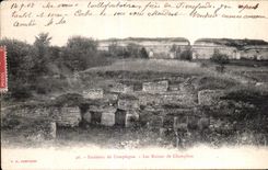 CPA Surroundings of Compiegne Ruins of Champlieu