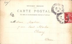 CPA Environs de Compiegne Les Ruines de Champlieu