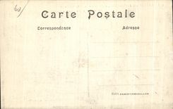 CPA War Of 1914 Senlis Train station after bombardemant Militaria