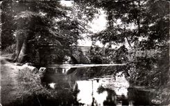 CPA St Just en Chaussee Oise Paysage sur la Riviere