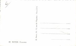 CPA Noyon Panorama