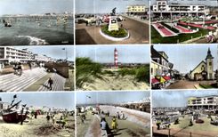 CPA Souvenir de Berck Plage (Pas de Calais)