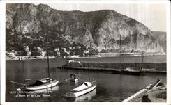 CPA Beaulieu Sur Mer Le Port et le Cap Roux Bateaux 