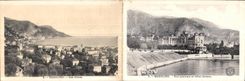CARTE DOUBLE Beaulieu Les Villas Vue generale et l hotel Bristol