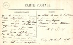 CPA Vichy La Maison de Mne de Sevigne