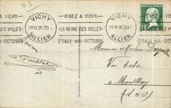 CPA Vichy Bassins dans les Nouveaux Parcs