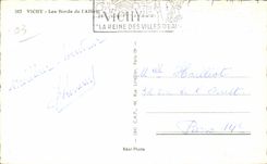 CPA Vichy Les Bords de I Allier