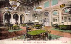 CPA Vichy Salle de Jeu du Casino