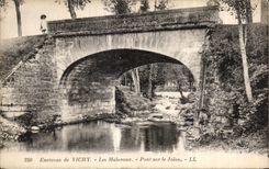CPA Environs de Vichy Les Malavaux Pont sur le Jolan