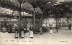 CPA Vichy Sources Chomel et Mesdames