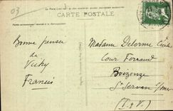 CPA Vichy Sur le Parc Les Grands Hotels