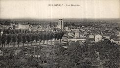 CPA Gannat Vue Generale