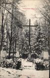 CPA Sept Fons Le Cimetiere en hiver
