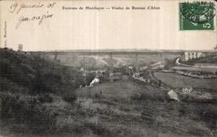 CPA Environs de Montlucon Viaduc de Busseau d Ahun