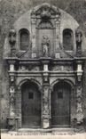 CPA Ainay le Chateau Les Portes de I Eglise