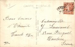 CPA Ebreuil Eglise Hospice Pensionnat