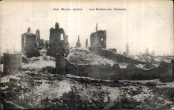 CPA Murat Les Ruines du Chateau