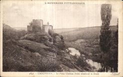 CPA Chouvigny Le Vieux Chateau la Sioule