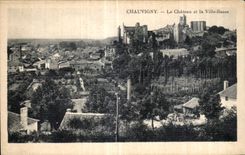 CPA Chauvigny Le Chateau et la Ville Basse