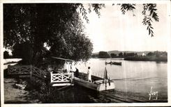 CPA Les Bords de Allier 