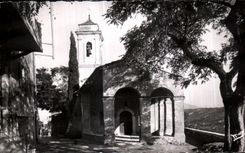 CPA Cagnes Sur Mer La Chapelle de Protection