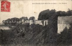 CPA Montreuil Sur Mer (Pas de Calais) Les Remparts