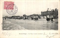 CPA Berck Plage La Plage de maree montante