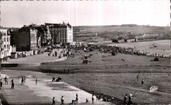 CPA Wimereux Vue generale de la plage 