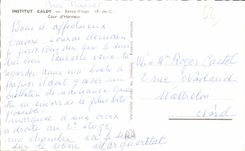CPA Berck Plage Institut Calot Cour d Honneur