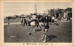 CPA Berck Plage Jeux De Plage