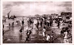 CPA Berk Plage La Plage Enfants