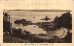 CPA Ile de Brehat Le Petit Guersido