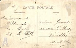 CPA Rochers etrange Roc h Toul a Brehat