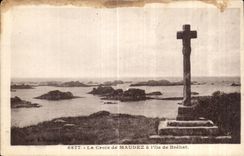CPA La Croix de Maudez a l Ile de Brehat