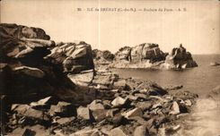 CPA Ile de Brehat Rochers du Paon
