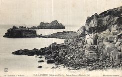 CPA Ile de Brehat Cotes du Nord Pen ar Bout A Men Ar Vaf