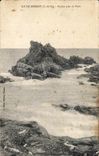 CPA Ile de Brehat Rocher pres du Paon