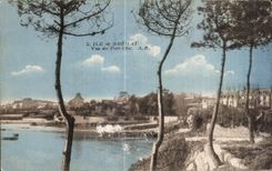 CPA Ile de Brehat Vue du Port Clos