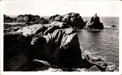 CPA Ile de Brehat Cotes du Nord Les rochers du Paon